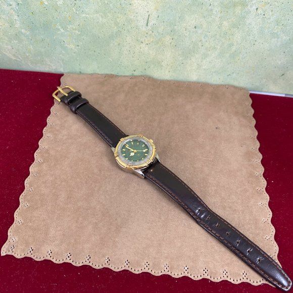 Vintage Fossil Blue Sports Watch Green Watch - Picture 5 of 9